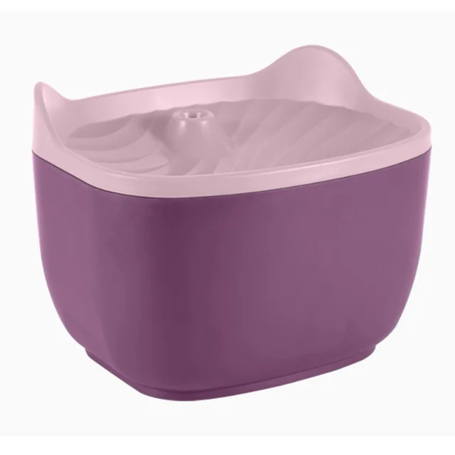 آبخوری اتوماتیک برند petwater رنگ بادمجانی مخصوص گربه و سگ