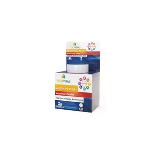 قرص مولتی ویتامین سگ و گربه زوویتال Multivital Plus